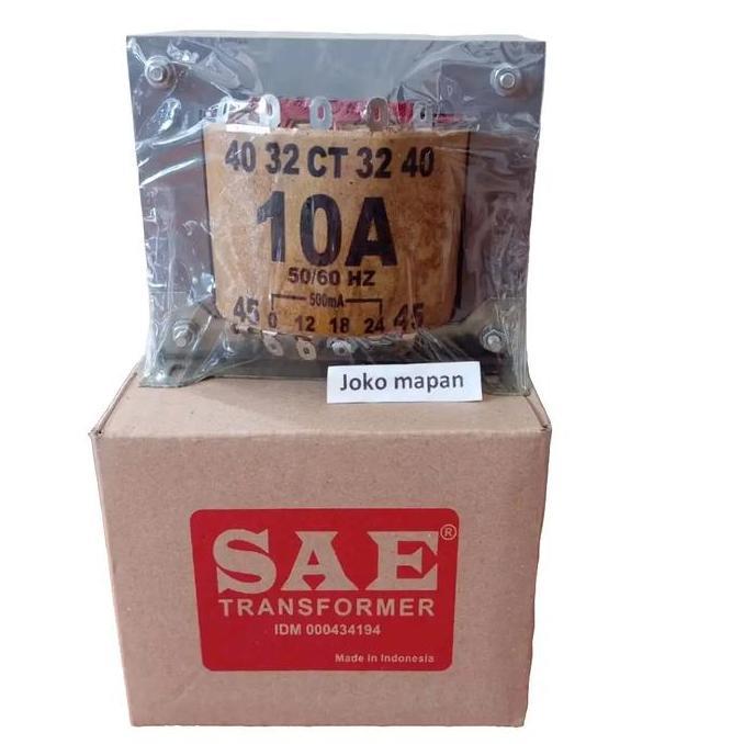 Murah Trafo Murni Sae 10A Ct 45Volt