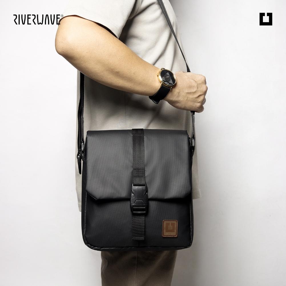 Riverwave - Kapuas Tas Slingbag Pria Waterproof Selempang Cowok Keren Premium Anti Air