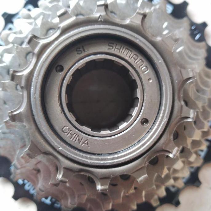 freewheel sprocket shimano original 7sp 7speed 7 speed TZ500 14-28T ulir drat