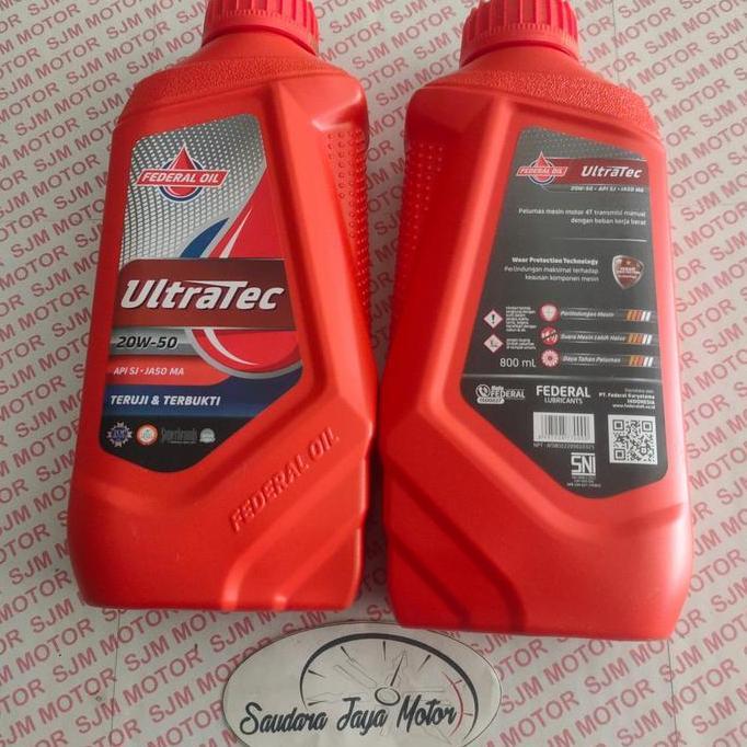 Oli Federal Supreme XX 30 10W-30 API SL JASO MA2 SYNTHETIC SPECIAL 0.8