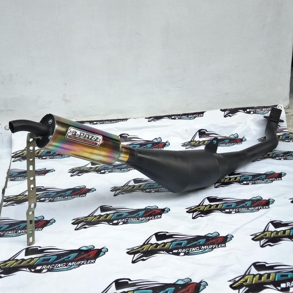 Grade Ori Knalpot Fiz R Standar Ahm Hitam Pelangi Fizr 2Tak Racing