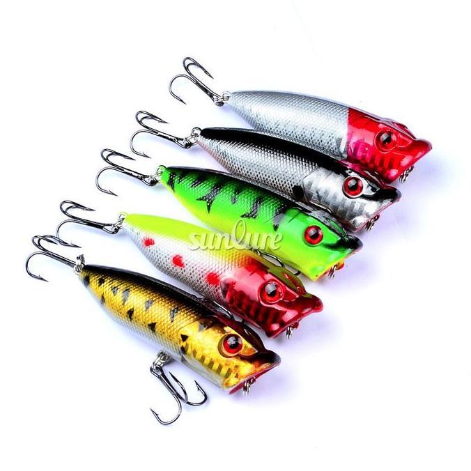 Lure Popper Fisihing Popper Umpan Ikan Popper SunLure 7.3cm/11g Minnow