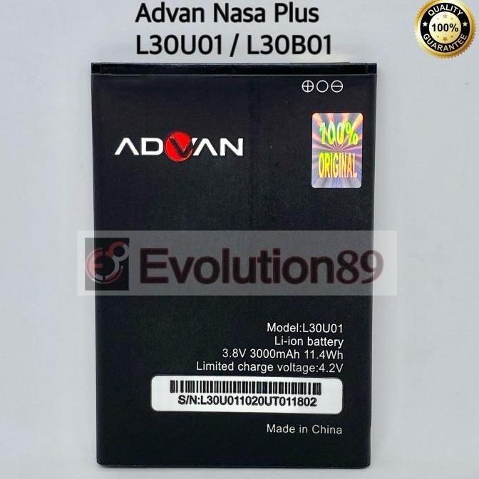 NEW BATERAI BATRE ADVAN NASA PLUS NASA+ L30U01 / L30B01 5.5 INCH ORIGINAL ORI