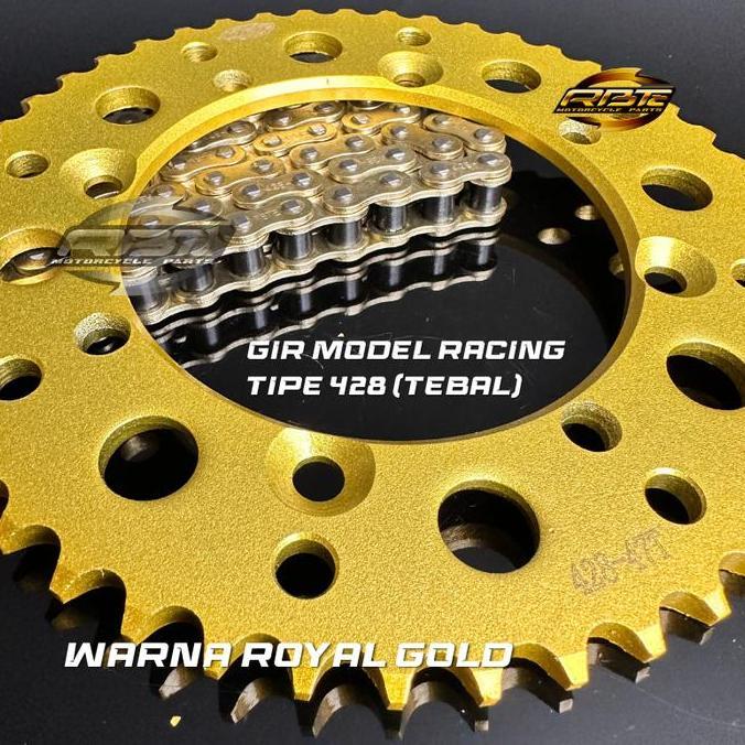 NEW GEAR GIR SET PAKET DTRACKER 150 KLX 150 NEW 47T ORI