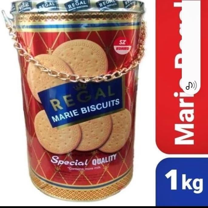 Marie Regal Kaleng 1 kg (1000 gram) baru ORI