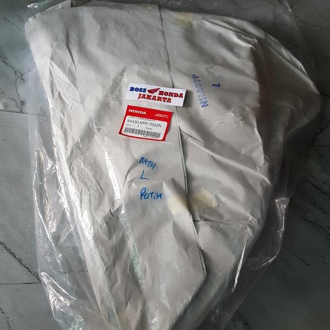 SPAREPART CBR : 64430-KPP-T00ZN FAIRING / BODY TENGAH KIRI PUTIH CBR 150 FI / CBR 250 R ORI HONDA TH