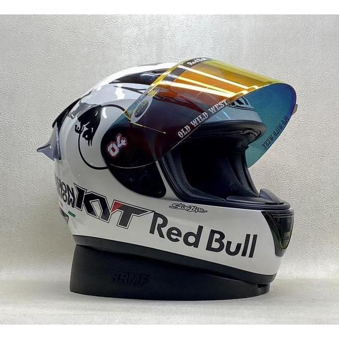 NEW KYT R10 SOLID ALL WARNA BLACK DOFF-PUTIH-BLACK GLOSSY VISOR IRIDIUM - KYT ORIGINAL DOT SNI HELM 