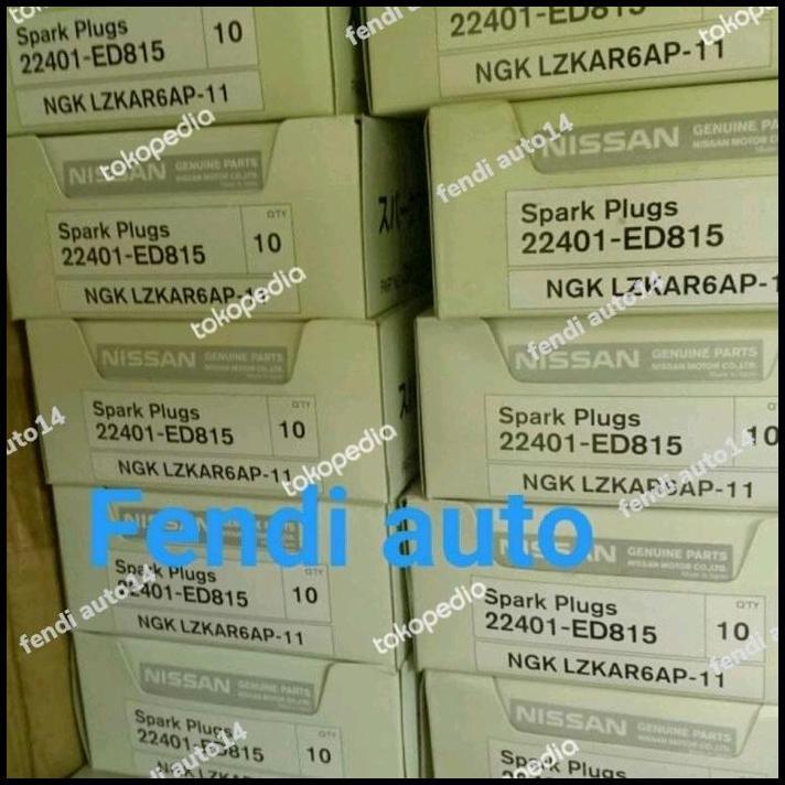TERLARIS BUSI NGK MOBIL NISSAN MARCH ASLI MADE IN JAPAN 