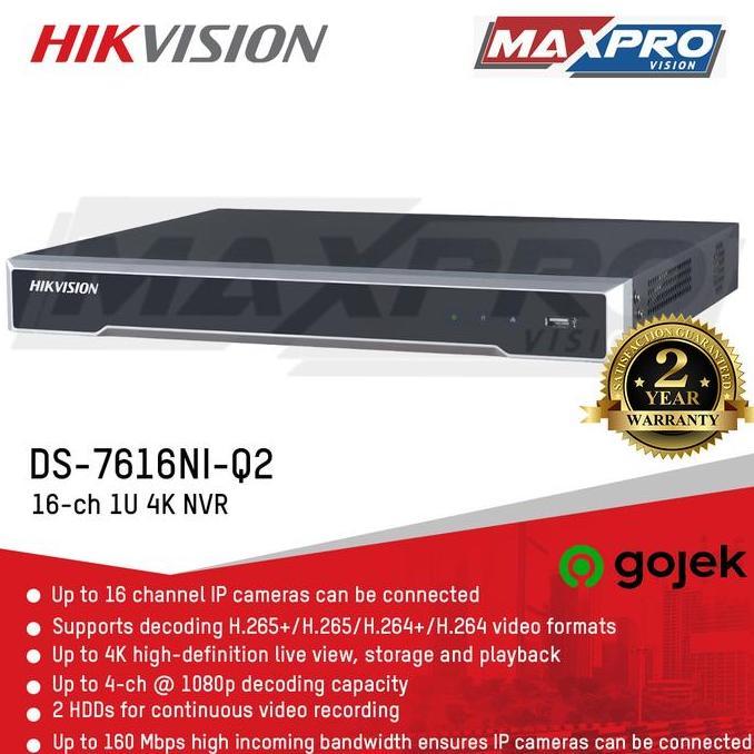 NVR HIKVISION DS-7616NI-Q2