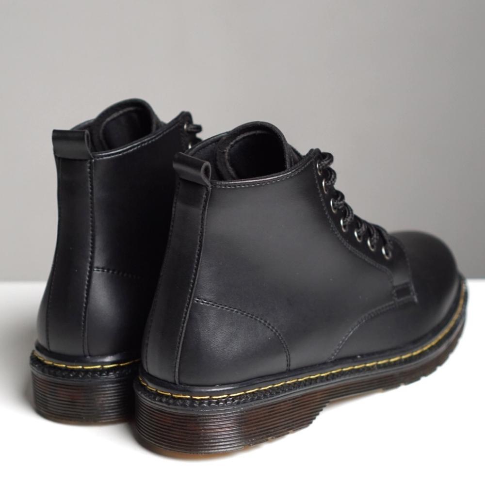 BESTPROMO Sepatu Boots Pria Oxwalker ALPHA Sepatu Hitam Pria