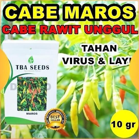 Benih Cabe Maros Bibit Cabai Rawit Unggul 10 Gram TBA Seed