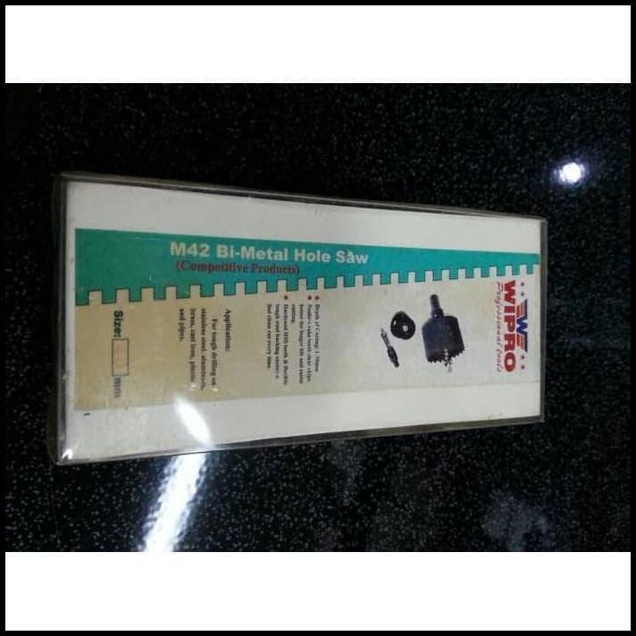 DISKON HOLESAW BESI BI-METAL 40 MM WIPRO !!!
