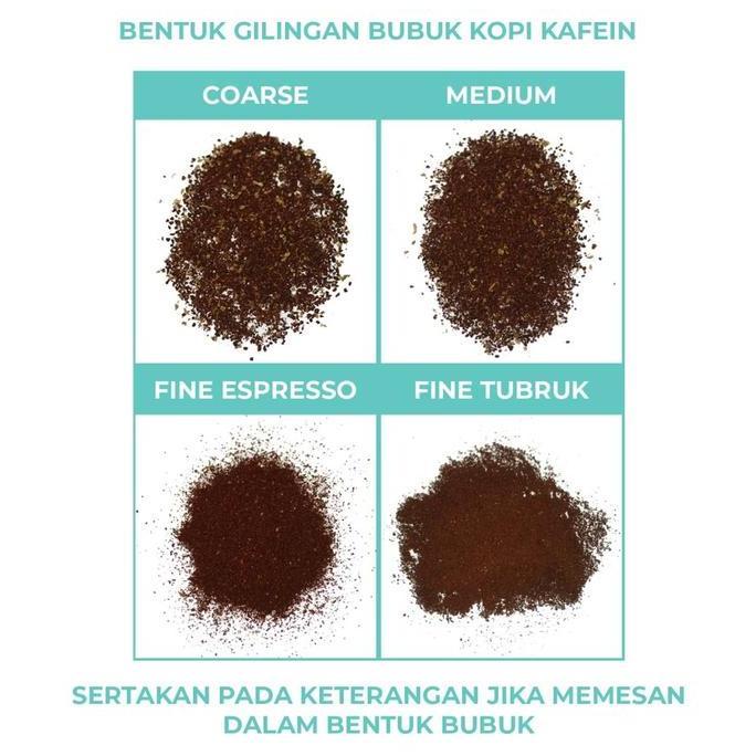 Kopi Fine Robusta Flores Bajawa Kafein (biji/bubuk)