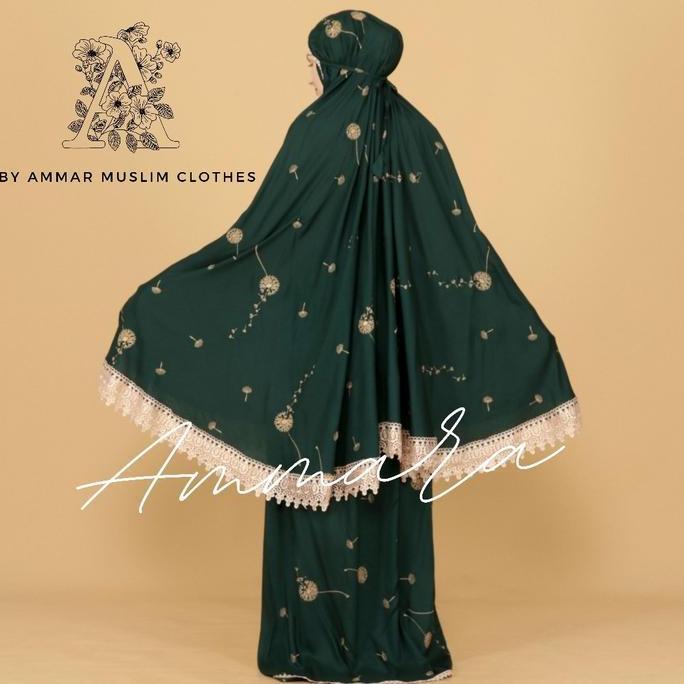 MUKENA BORDIR DANDELION MUKENA RAYON BORDIR Bunga