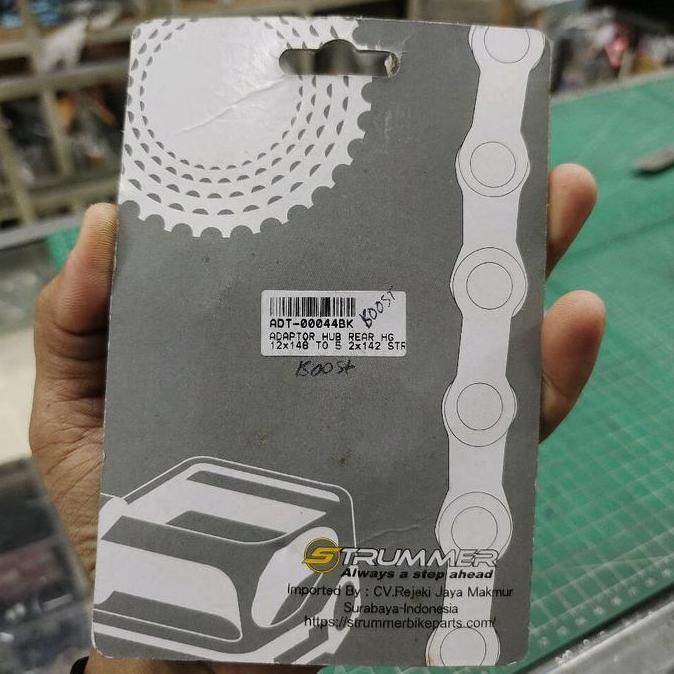 Adaptor Thru Axle TA To QR 142 mm Untuk Freehub Strummer