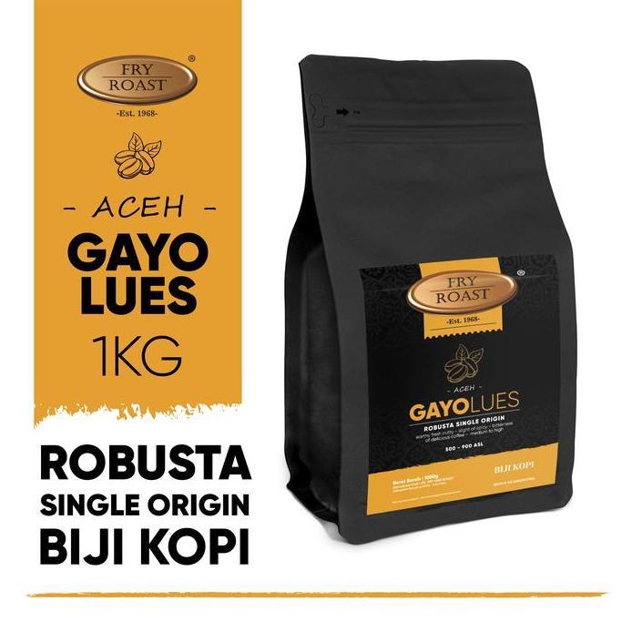 KOPI ROBUSTA ACEH GAYO LUES 1 KG (BIJI/BUBUK)