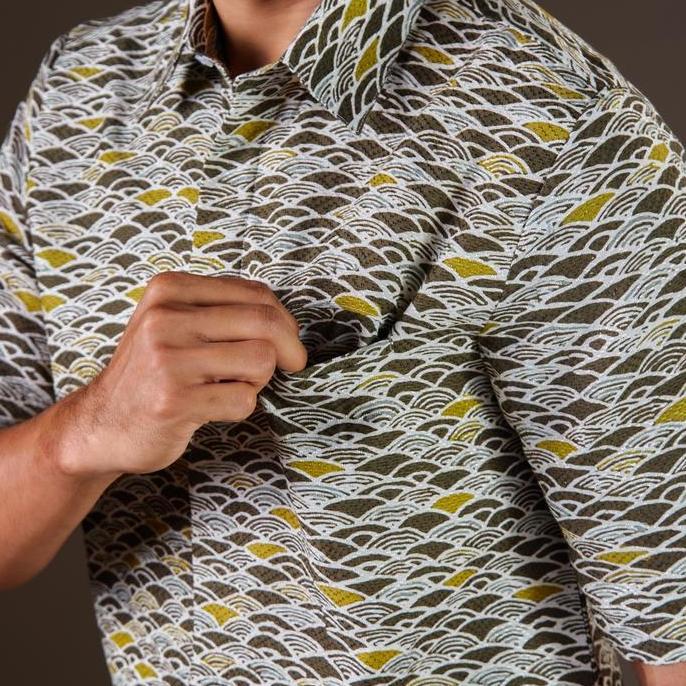 Eiger - Mandalas Kemeja Batik Pria Premium Lengan Pendek murah