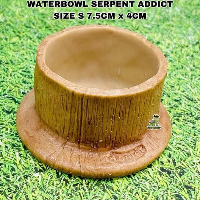 Ready WATERDISH SERPENT ADDICT TEMPAT MINUM ULAR BIAWAK LEOPARD GECKO PANANA KADAL BALLPYTOON