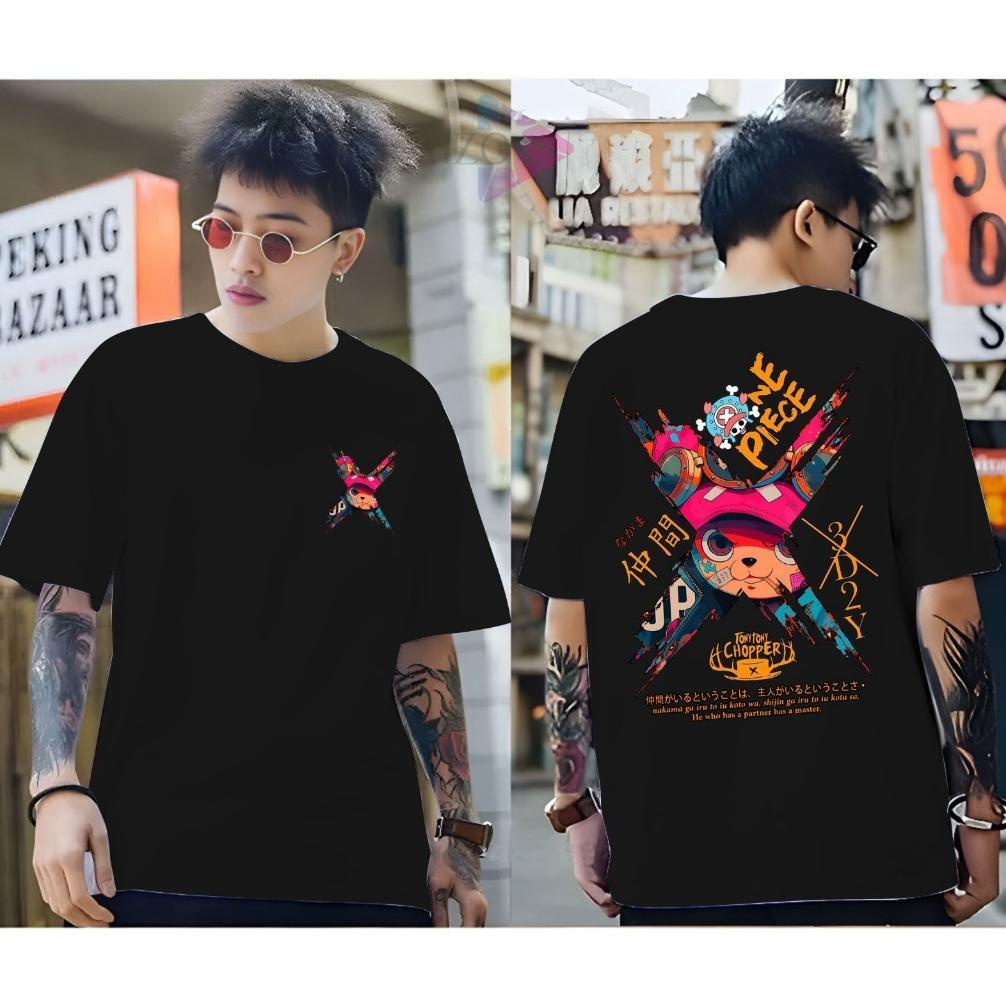 ORIGINAL KAOS OBLONG PRIA DEWASA ONE PIECE D3Y2