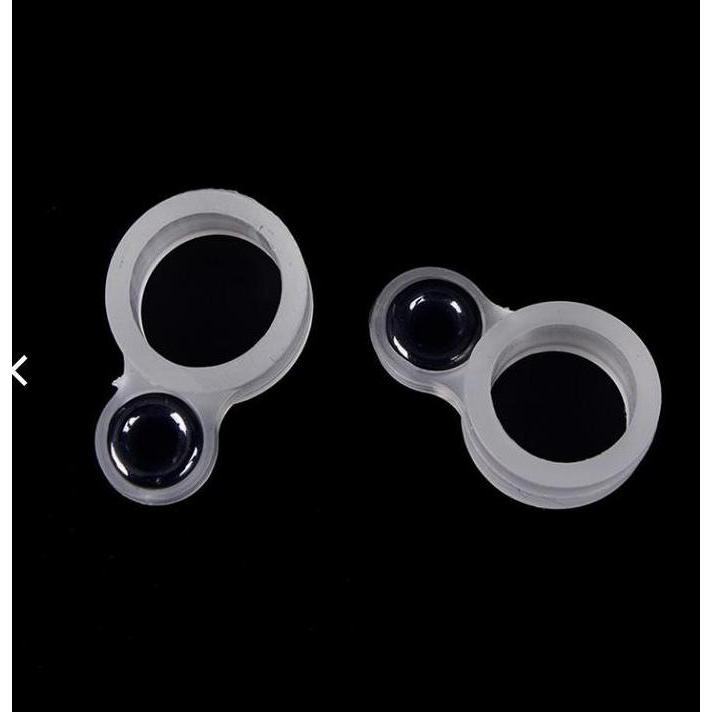 14Pcs Ring Guide Joran Pancing Bahan Silikon Mamarit Karet