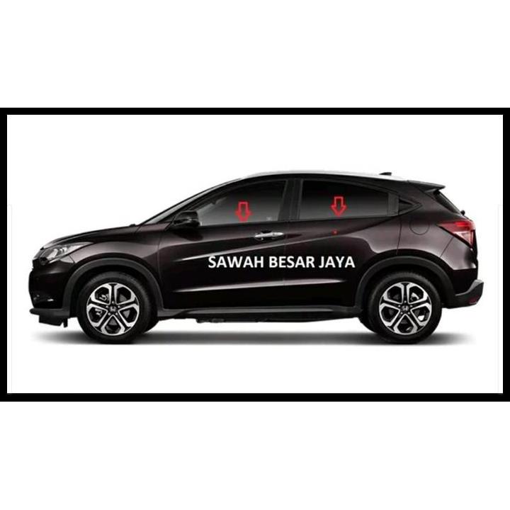 DISKON WEATHER STRIP KARET PELIPIT PLIPIT LIST LIS GARNISH BAWAH KACA PINTU LUAR HONDA HRV HR-V S E 