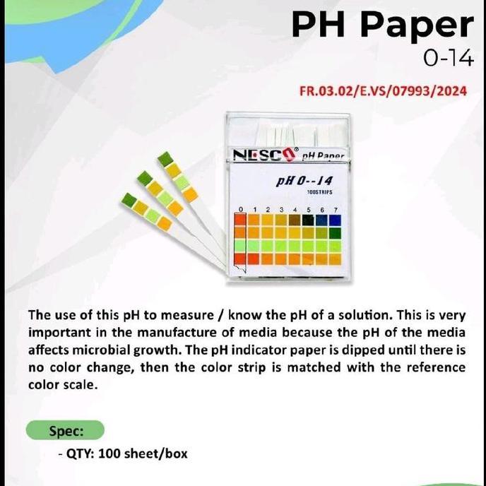 Ph Paper | Kertas Ph | Ph Air| Cek Ph | Tes Ph| Alat Ph | Kertas Ph Universal