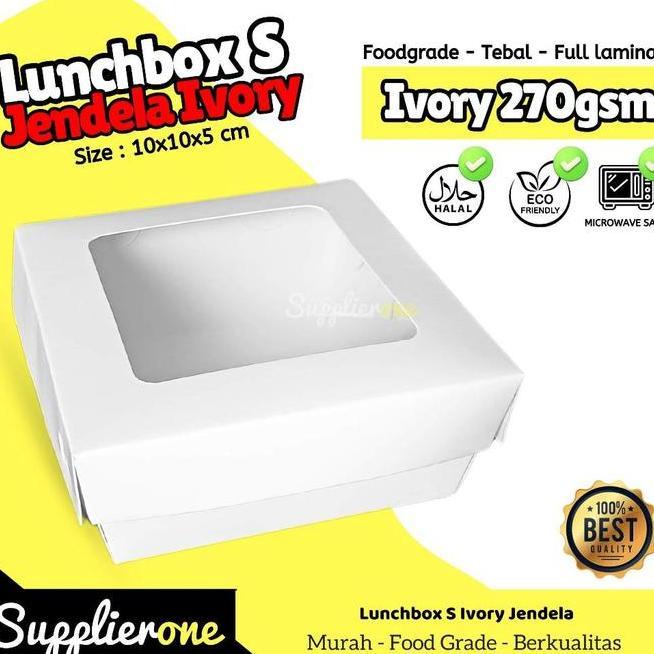 Lunch Box S Jendela Ivory Isi 50 Lunch Box R R Lunch Box