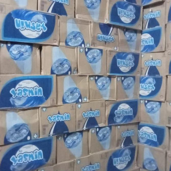 Toneoo- Yasmin Gelas Dus Isi 48 Pcs X 220 Ml Khusus Gosend/Grab Air Mineral