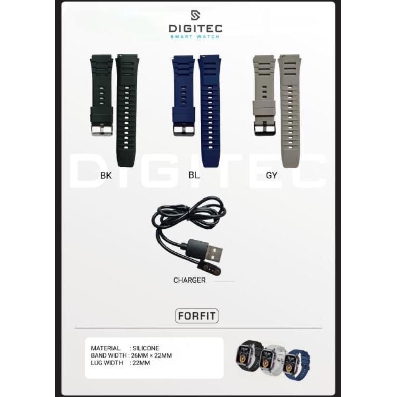 STRAP DIGITEC SMARTWATCH FORFIT ORIGINAL 100%