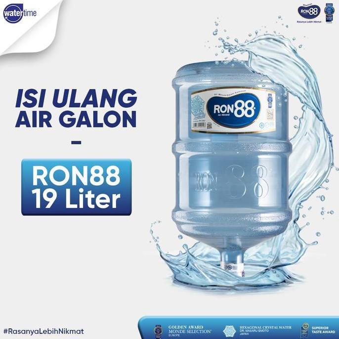 Toneoo- Ron88 Air Galon Isi Ulang 19 Liter