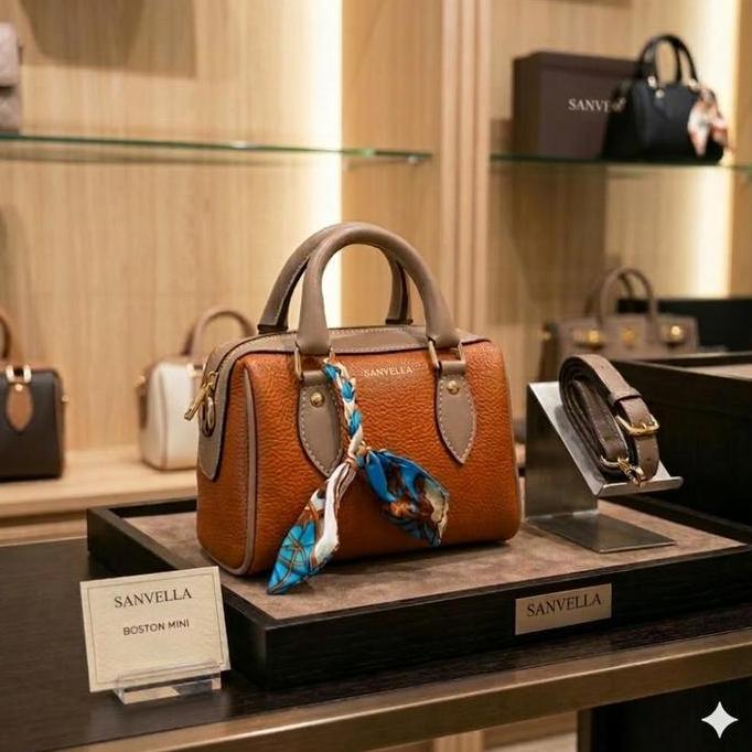 Sale Sanvella Tas Speedy Mini Terbaru Dan Kekinian Selempang Wanita Kulit Premium