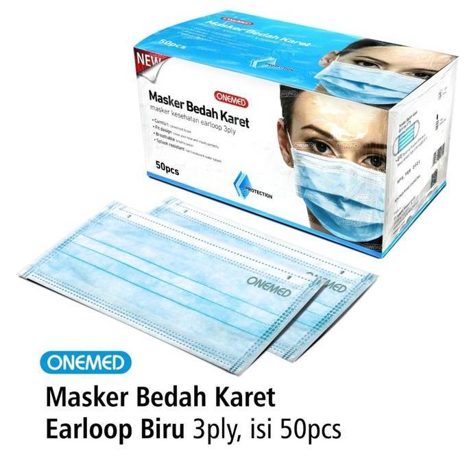 Onemed Masker Bedah Karet Masker Medis Earloop