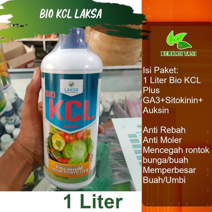 Bio KCL 1 Liter Pupuk KCL cair Plus ZPT
