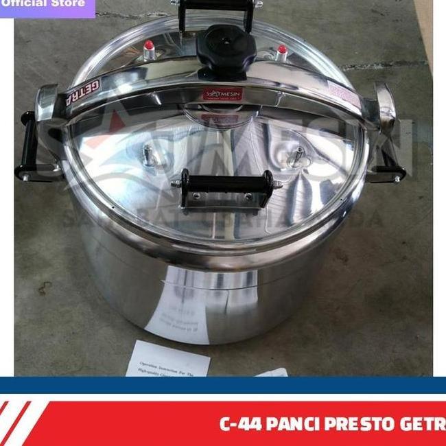 Getra C44 Pressure Cooker Panci Presto 50 Liter