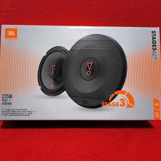 Speaker Coaxial JBL Stage3 627 6, 5" Inch 2-Way Stage 3 Pintu Mobil JBL