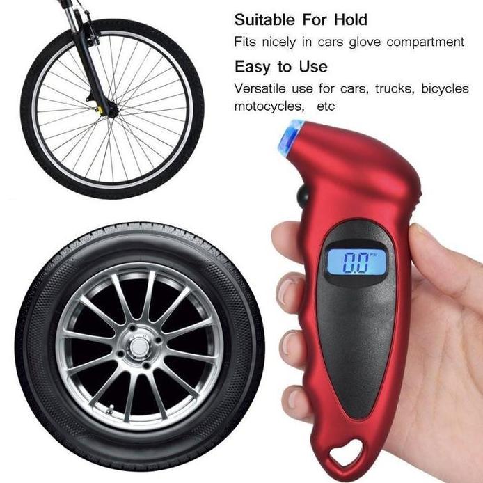 Pengukur Tekanan Angin Ban | Tyre Pressure Gauge
