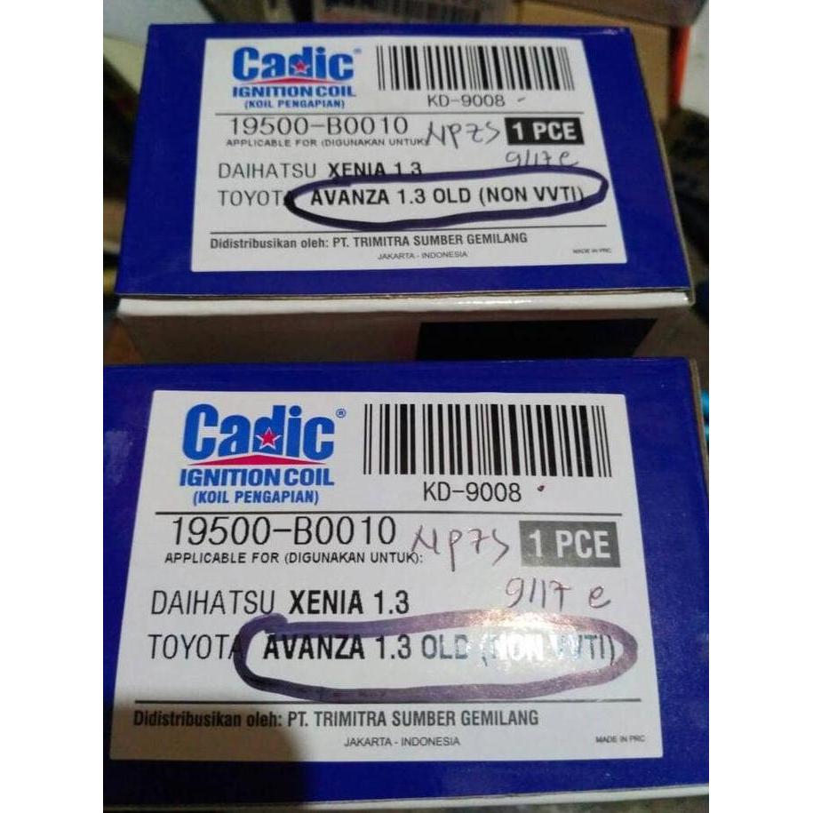 Coil Avanza Lama Non Vvti