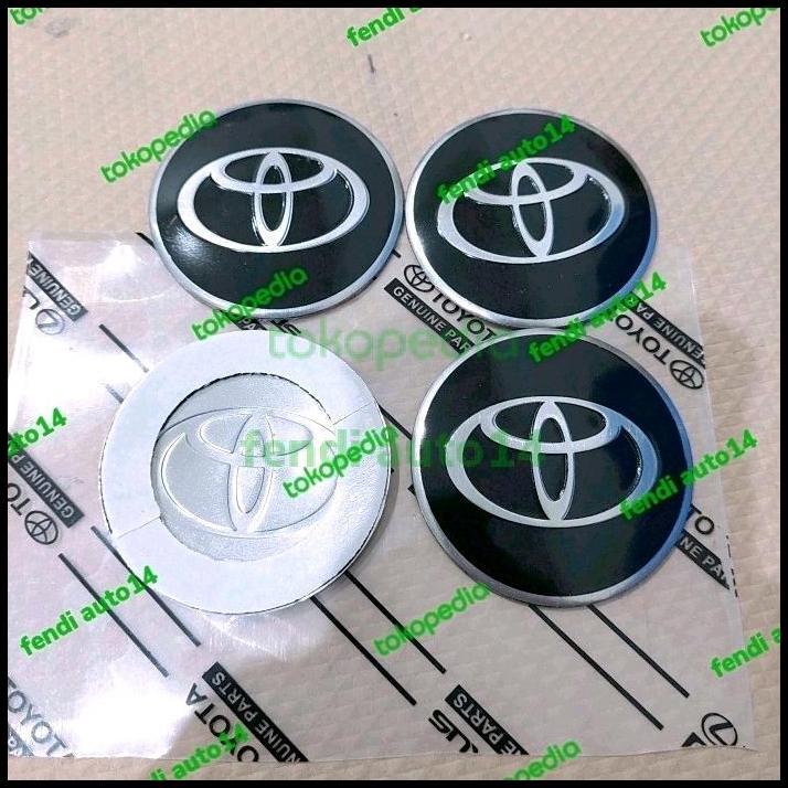 DISKON TUTUP DOP VELG STANDAR RACING 1SET 4PCS TOYOTA COROLLA ORIGINAL 