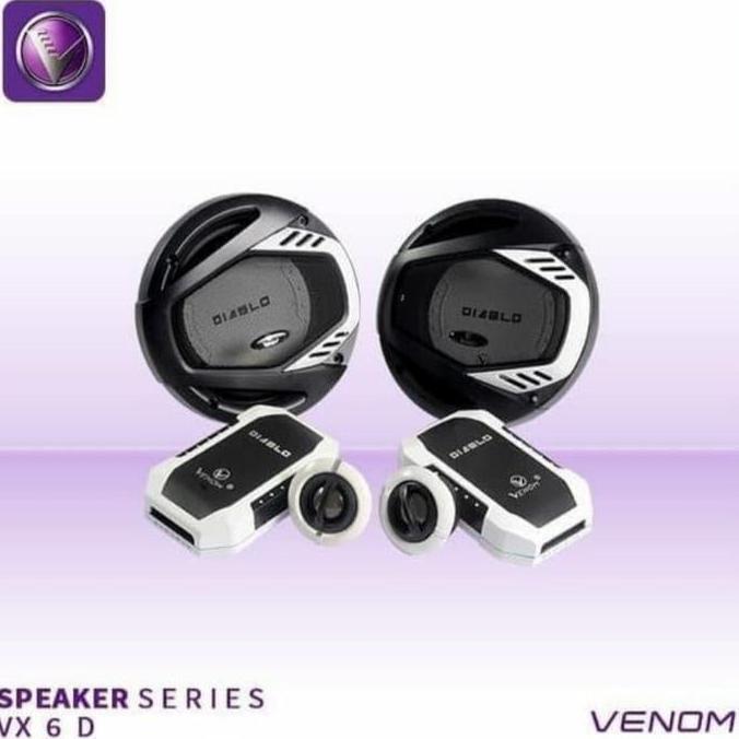 Speaker Split Venom VX 6 D / Speaker Pintu Venom Diablo