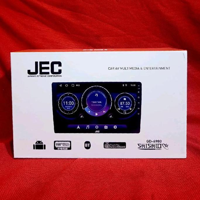Head Unit Android JEC Sishio Ram 4 / 64 Ukuran 9inch