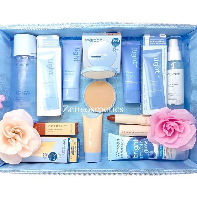 Paket Wardah Seserahan Lengkap/Skincare Wardah Lengkap.