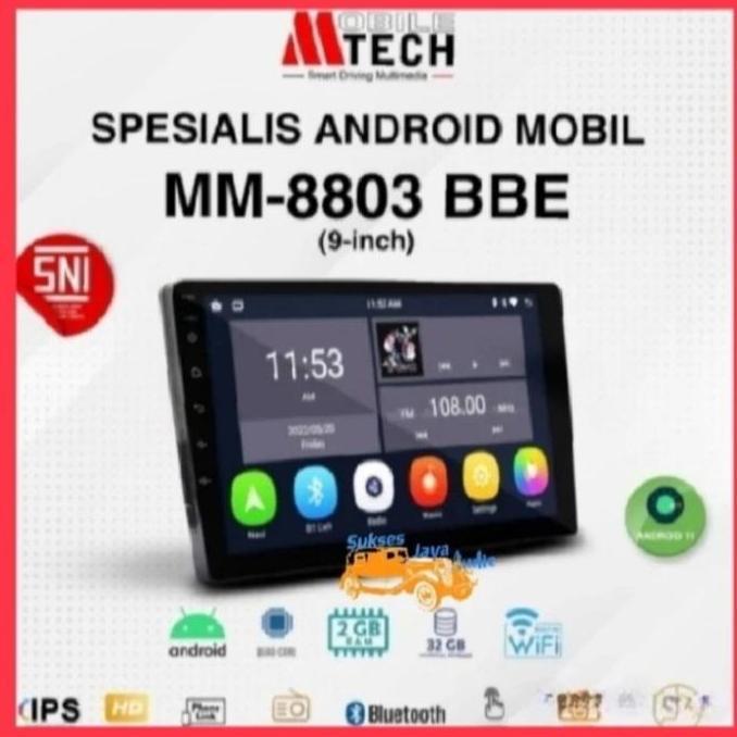 Head Unit Android 10 Inch Mtech MM8803 Android 10