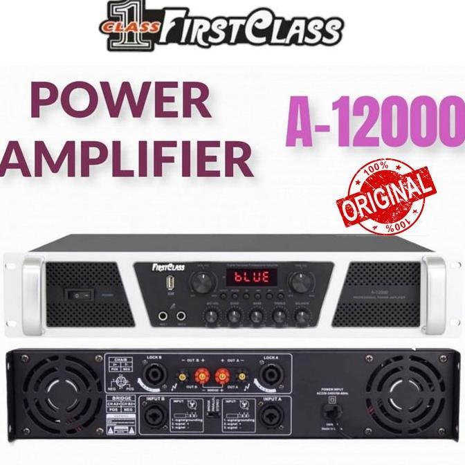 Power Audio Firstclass A 12000 Originsl Power Firstclass a12000