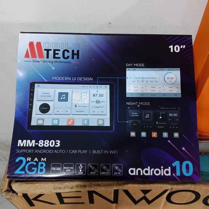 Head Unit Android Mtech mm8803 - Mtech Android 10 Inch - Tv Android