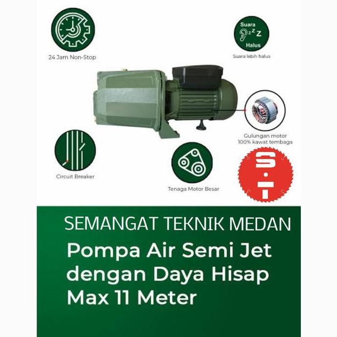 HARGA DISC - JET-250BIT SHIMIZU POMPA AIR SEMI JET PUMP SHIMIZU JET 250 BIT JET-250