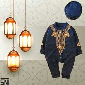 HOT PRODUCT ROMPER KOKO BAYI 0 6 BULAN JUMPER KOKO PECI ANAK LAKI LAKI BABY KOKO BAJU BORDIR ANAK