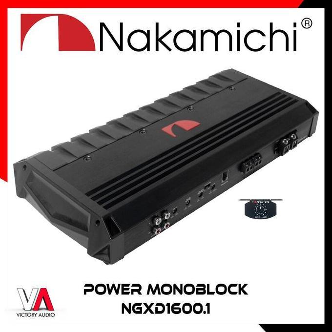 Power Amplifier Monoblock NAKAMICHI NGXD1600.1 Class D Bass / Sub Amp