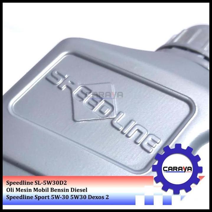 DISKON OLI MESIN MOBIL BENSIN DIESEL SPEEDLINE SPORT 5W-30 5W30 DEXOS 2 !