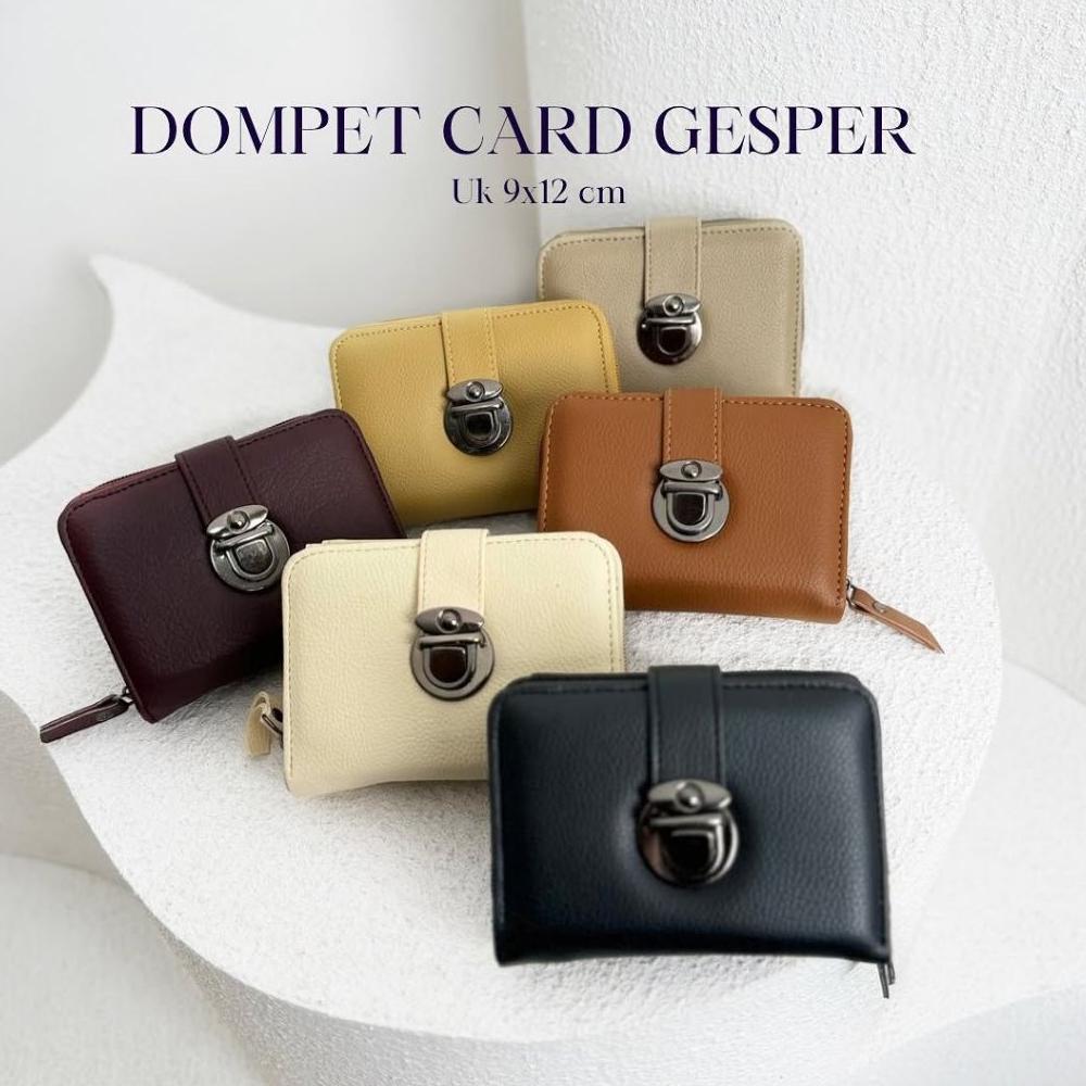 FLASH SALE Dompet Wanita Lipat Elegan Bahan Cci Imitasi