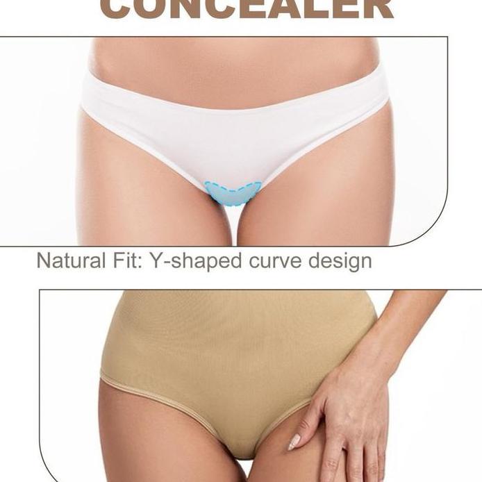 COOLPRO Camel Toe Concealer Pad | Silicon Pelindung Garis Kipatan MissV Bantalan Pelindung Under Wea